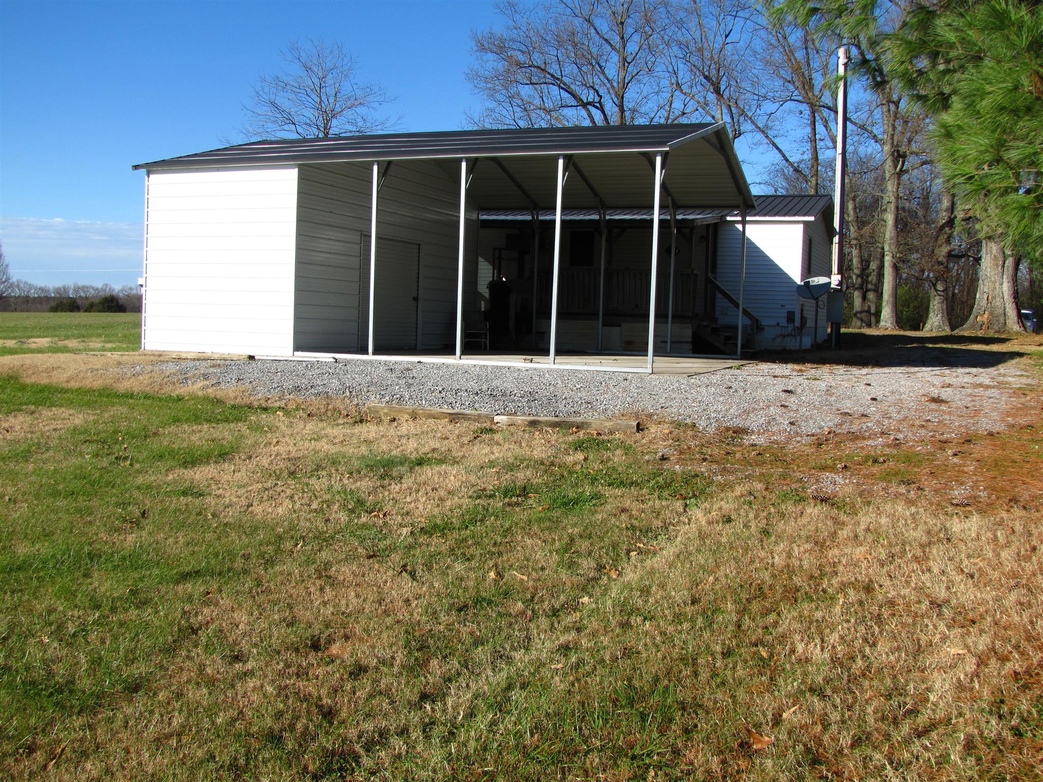 212 Clearview Road Cottontown, TN 37048 - Photo 9 of 9 a view of a backyard of a house