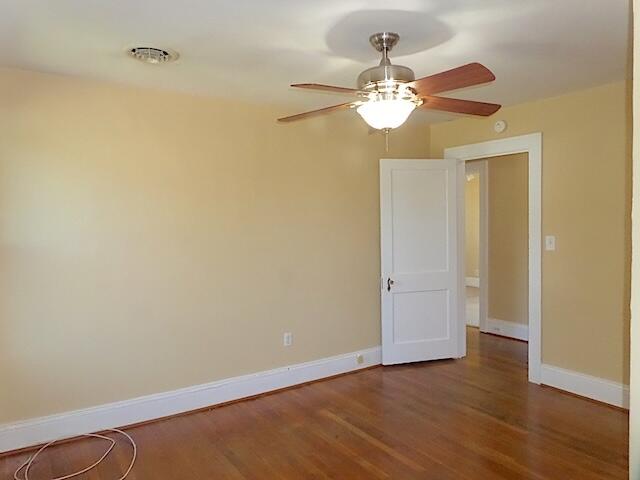 417 Fieldale Road Northeast Roanoke, VA 24012 - Photo 20 of 34 a view of a chandelier fan and hardwood floor