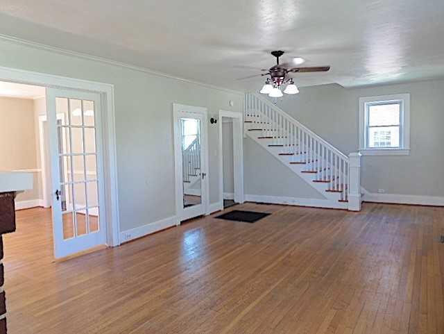 417 Fieldale Road Northeast Roanoke, VA 24012 - Photo 2 of 34 wooden floor in an empty room with a window