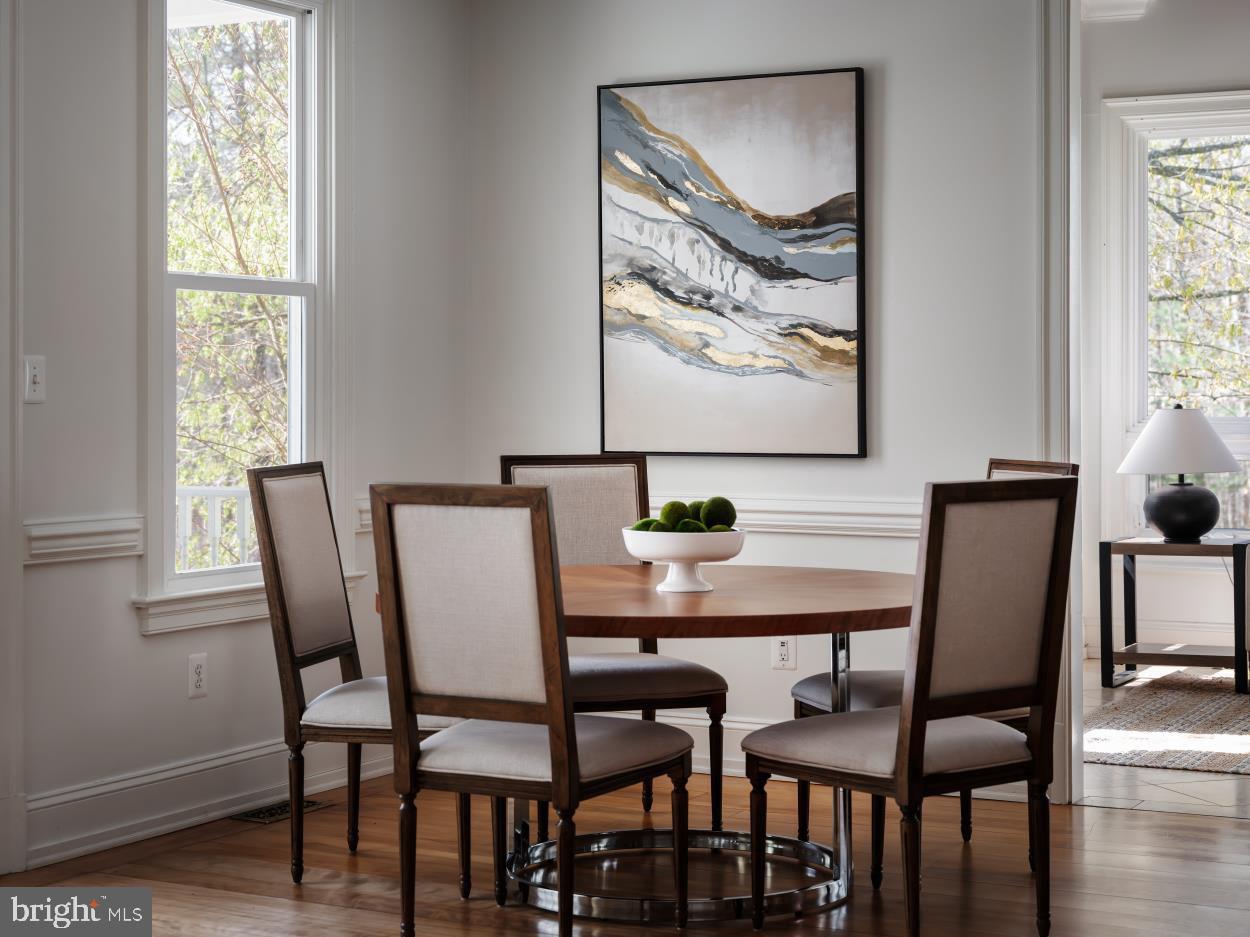 5930 Wilson Road Marshall, VA 20115 - Photo 13 of 46 a view of a dining room with furniture and wooden floor