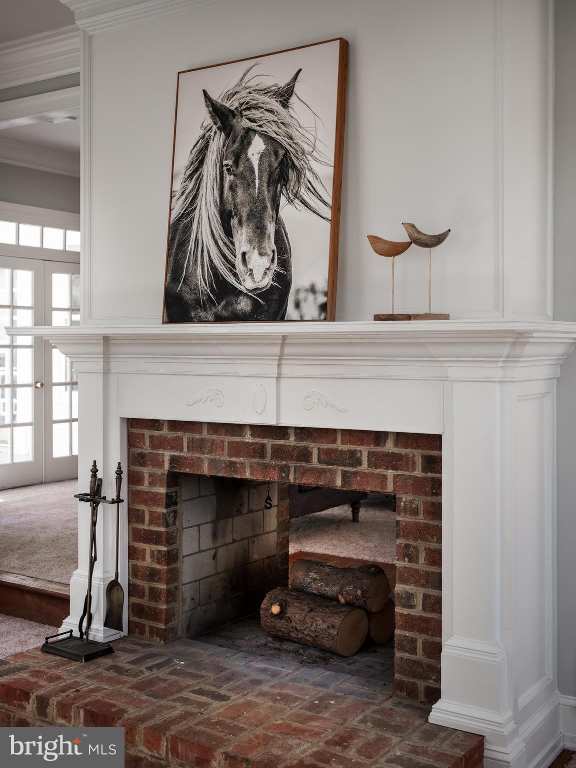 5930 Wilson Road Marshall, VA 20115 - Photo 22 of 46 a living room with a fireplace