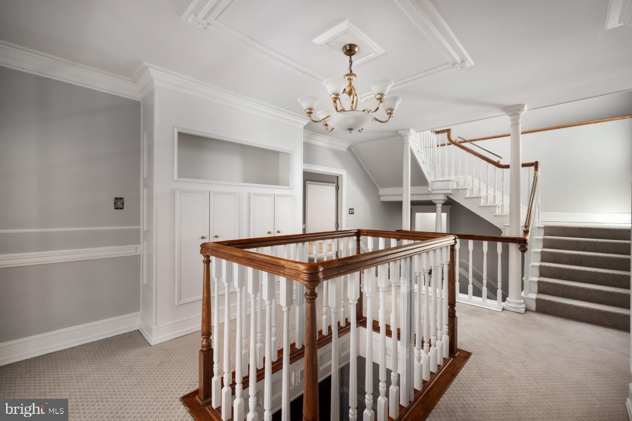 5930 Wilson Road Marshall, VA 20115 - Photo 24 of 46 a view of staircase with railing and white walls