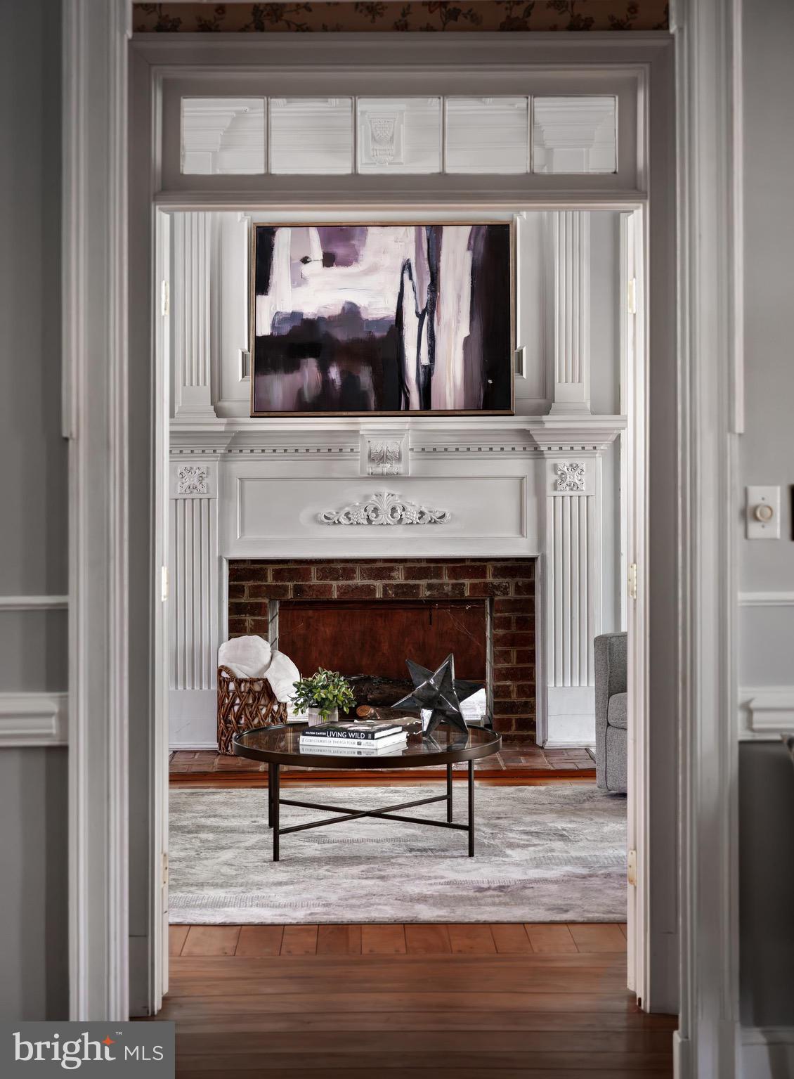 5930 Wilson Road Marshall, VA 20115 - Photo 4 of 46 a view of living room with furniture and a fireplace