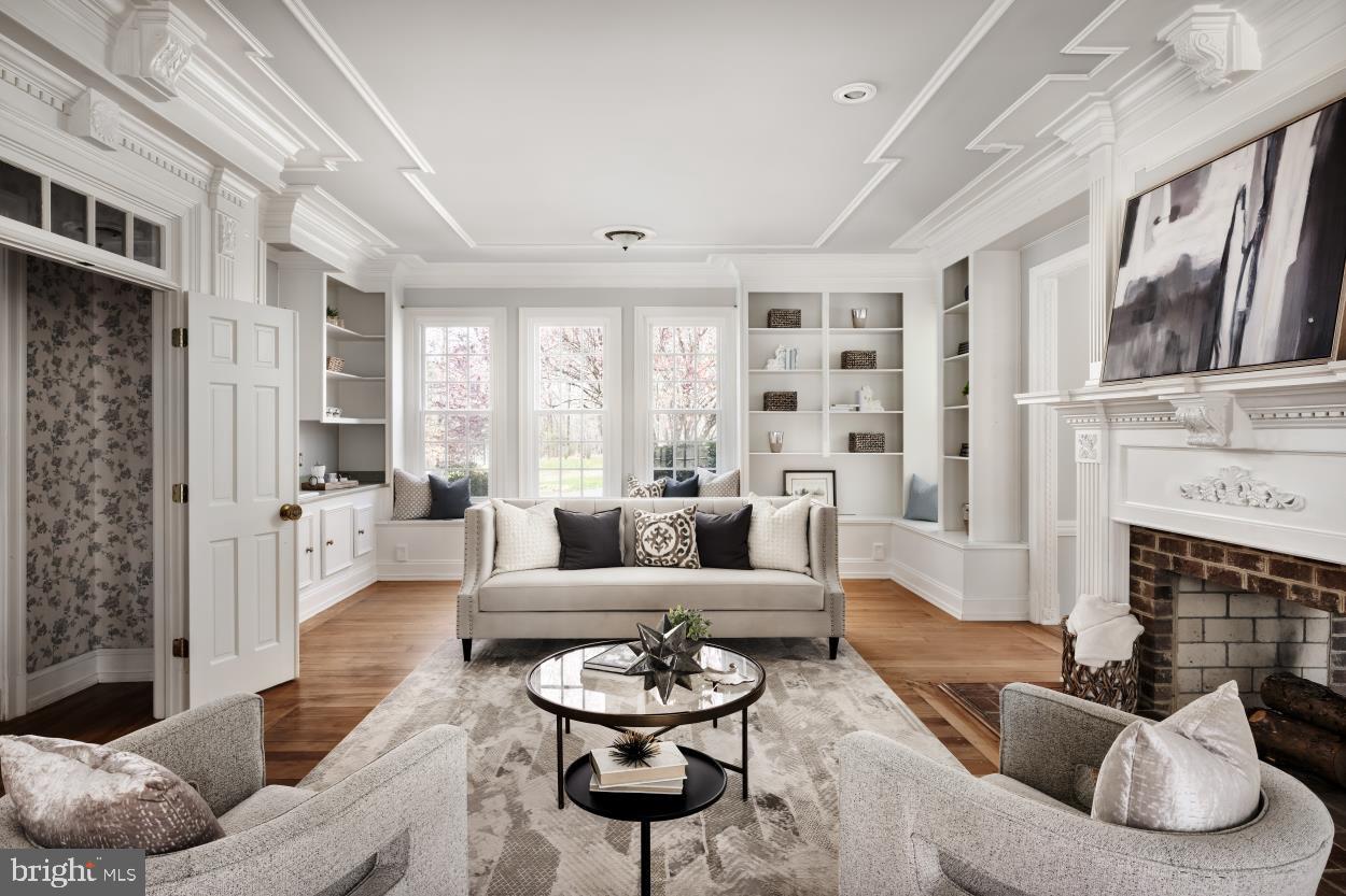 5930 Wilson Road Marshall, VA 20115 - Photo 6 of 46 a living room with furniture fireplace and a large window