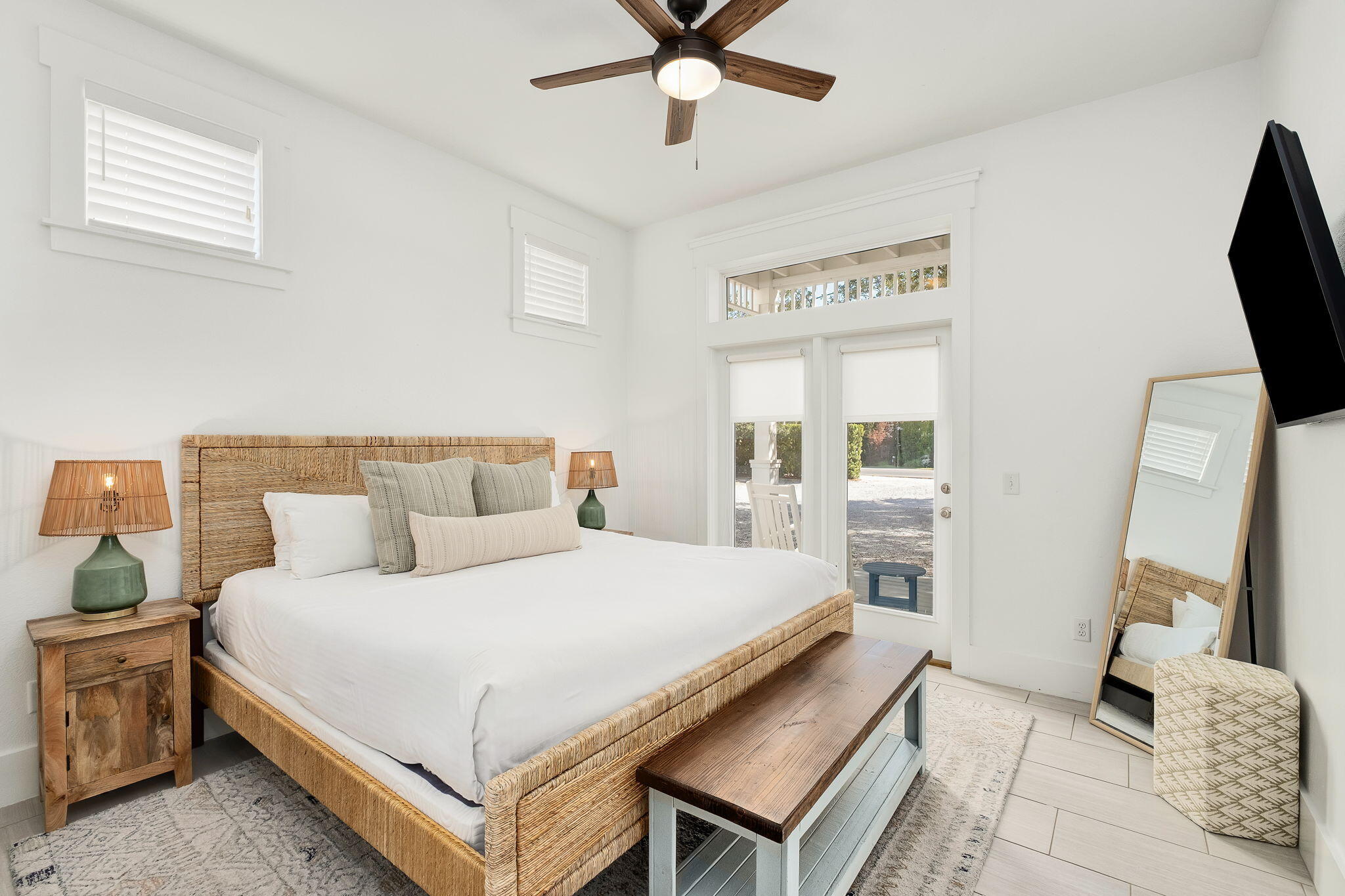 3319 East County Highway 30A Santa Rosa Beach, FL 32459 - Photo 21 of 44 a bedroom with a bed and window
