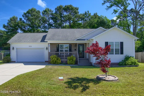 $320,000 | 105 Sages Ridge Drive, Holly Ridge, NC 28445