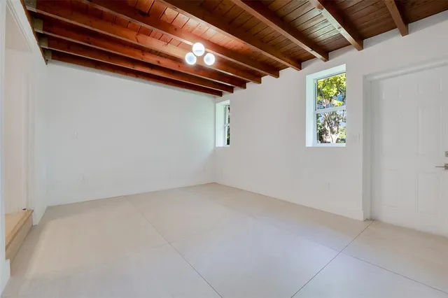 a view of room with window