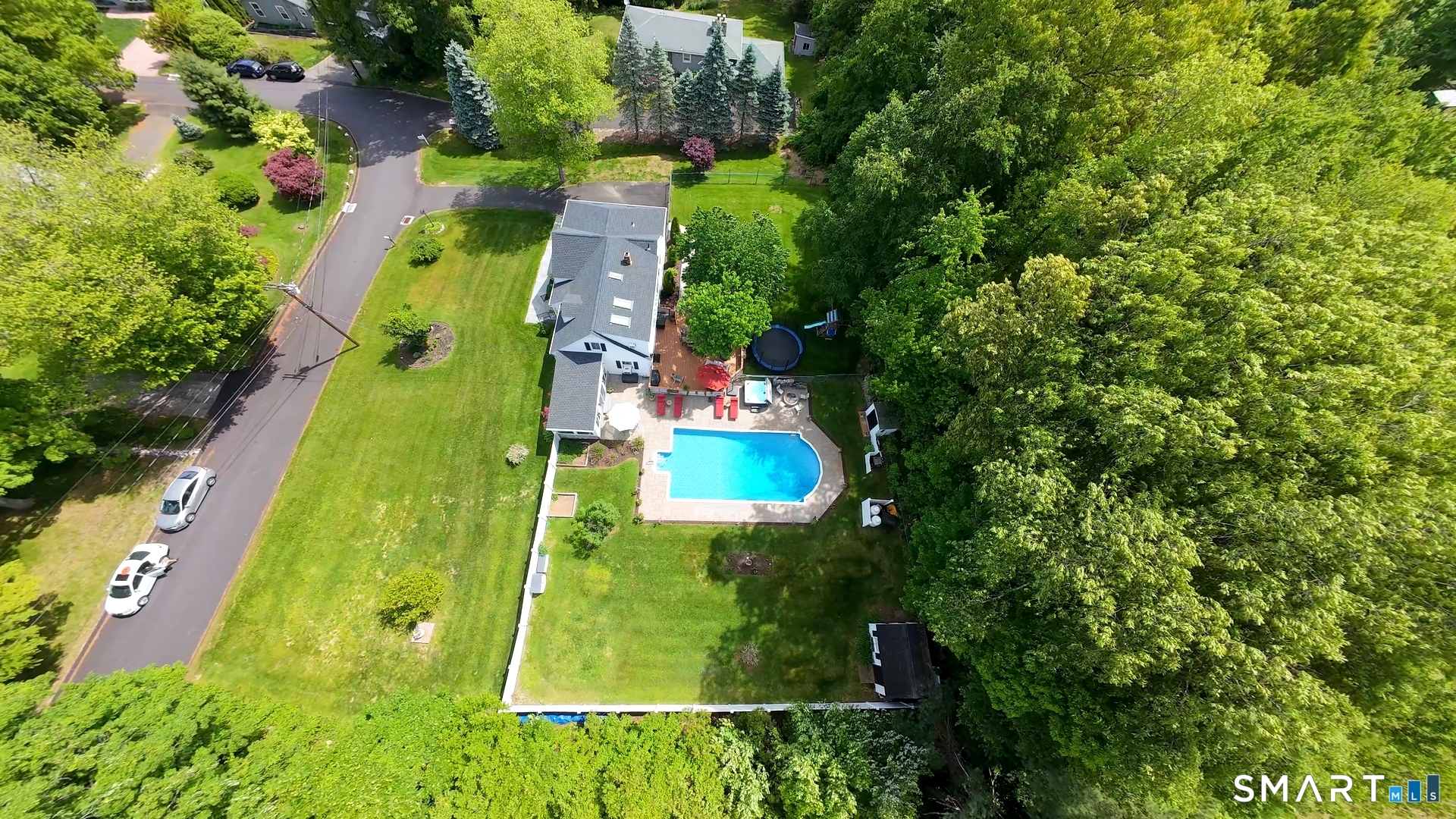 13 Pleasant Rise Circle Brookfield, CT 06804 - Photo 4 of 40 an aerial view of a residential houses with yard