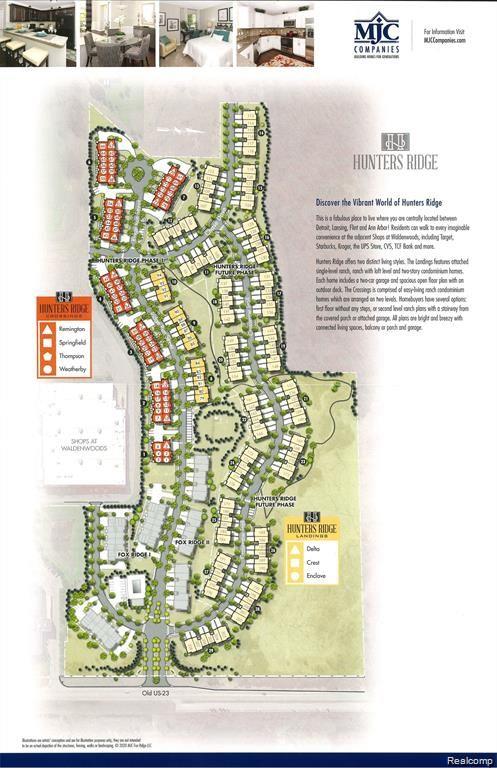 9828 Ridge Run Street, Unit 51 Howell, MI 48855 - Photo 2 of 3 Condo Site Plan.jpg