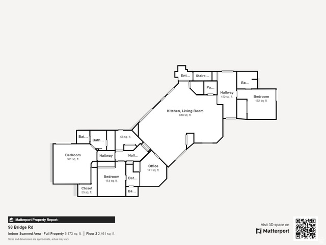 98 Bridge Road Rockville, UT 84763 - Photo 73 of 75 Main Floor Plan
