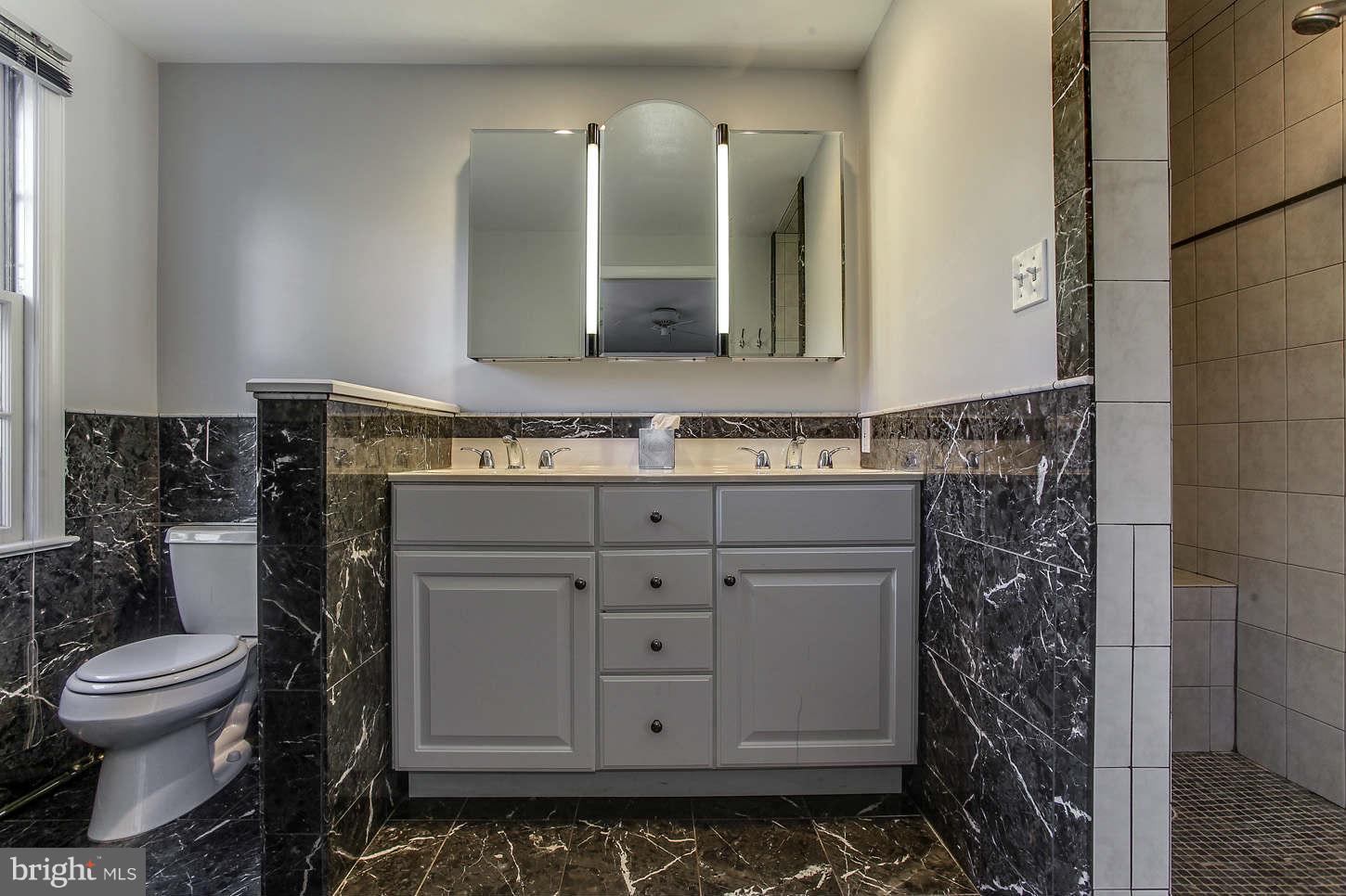 4711 River Road Bethesda, MD 20816 - Photo 17 of 21 Master Bath with double vanity