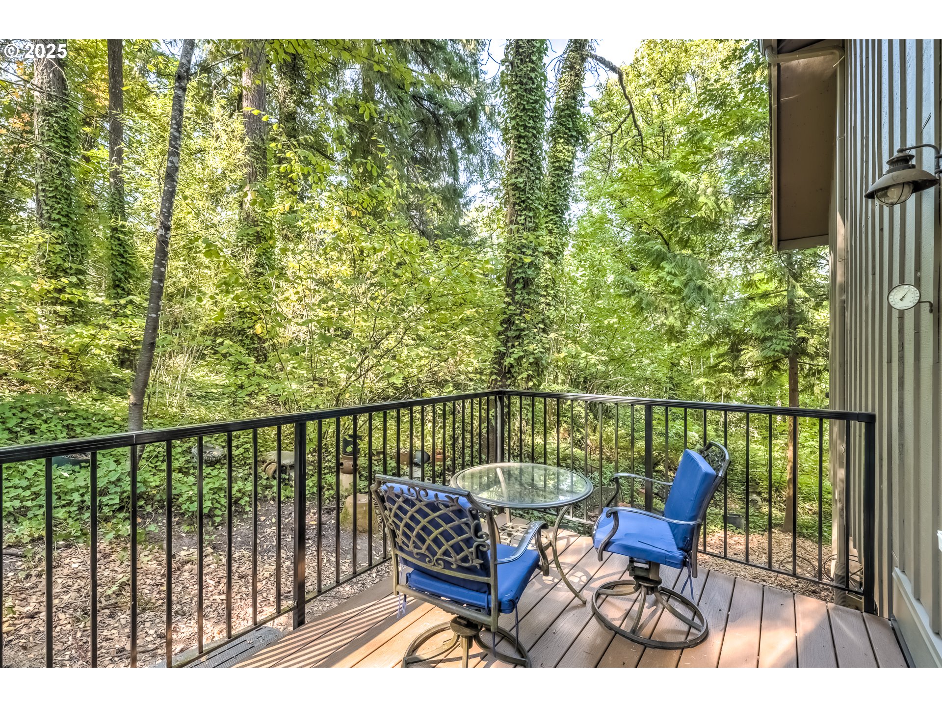5557 Southwest Multnomah Boulevard Portland, OR 97219 - Photo 24 of 29 a view of balcony with furniture