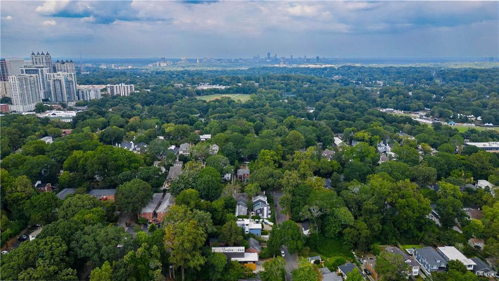 892 Durant Place Northeast Atlanta, GA 30309 - Photo 48 of 51 an aerial view of multiple house