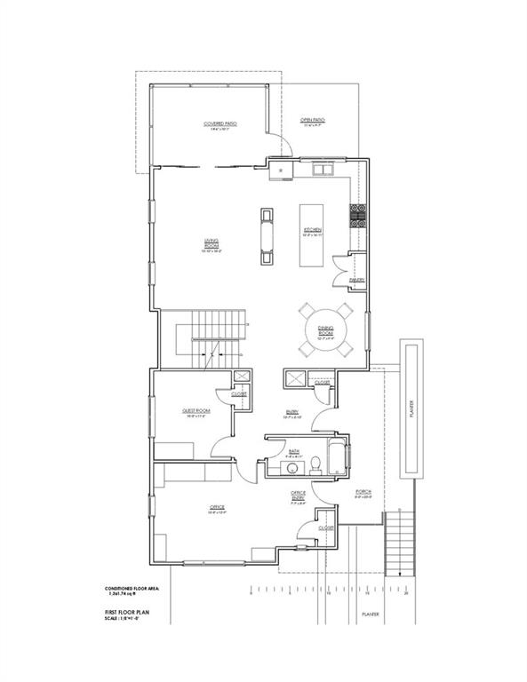 892 Durant Place Northeast Atlanta, GA 30309 - Photo 50 of 51 a black and white photo of a picture