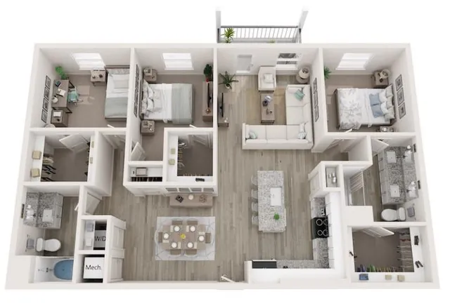 $2,135 | 1000 Etowah Ferry Drive, Unit 5304, Acworth, GA 30102