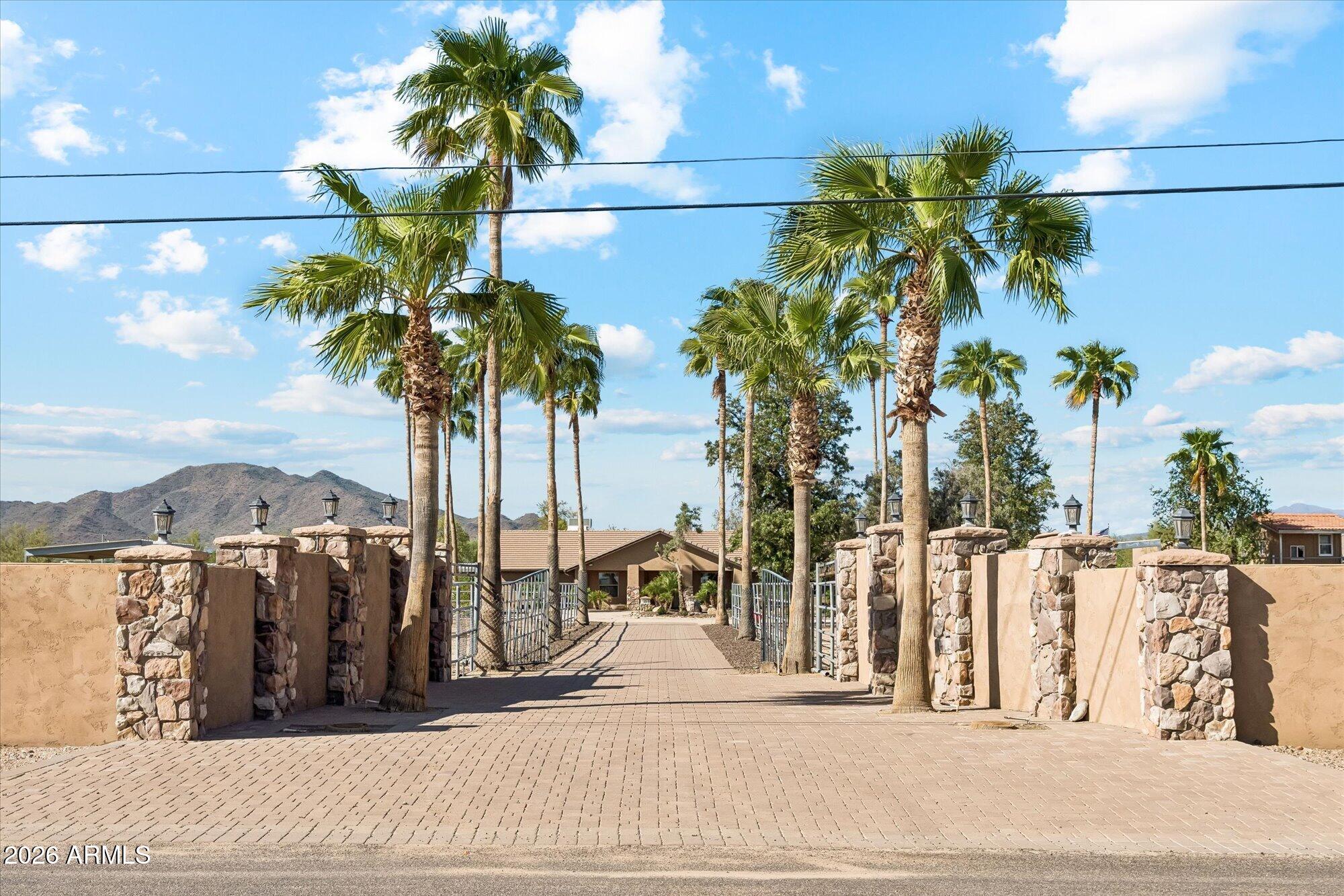 1440 West Irvine Road Phoenix, AZ 85086 - Photo 3 of 57 Gated Tree Lined Entry