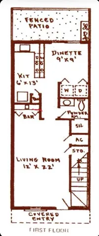 $1,600 | 234 Cherry Street, Unit F, Metairie, LA 70005