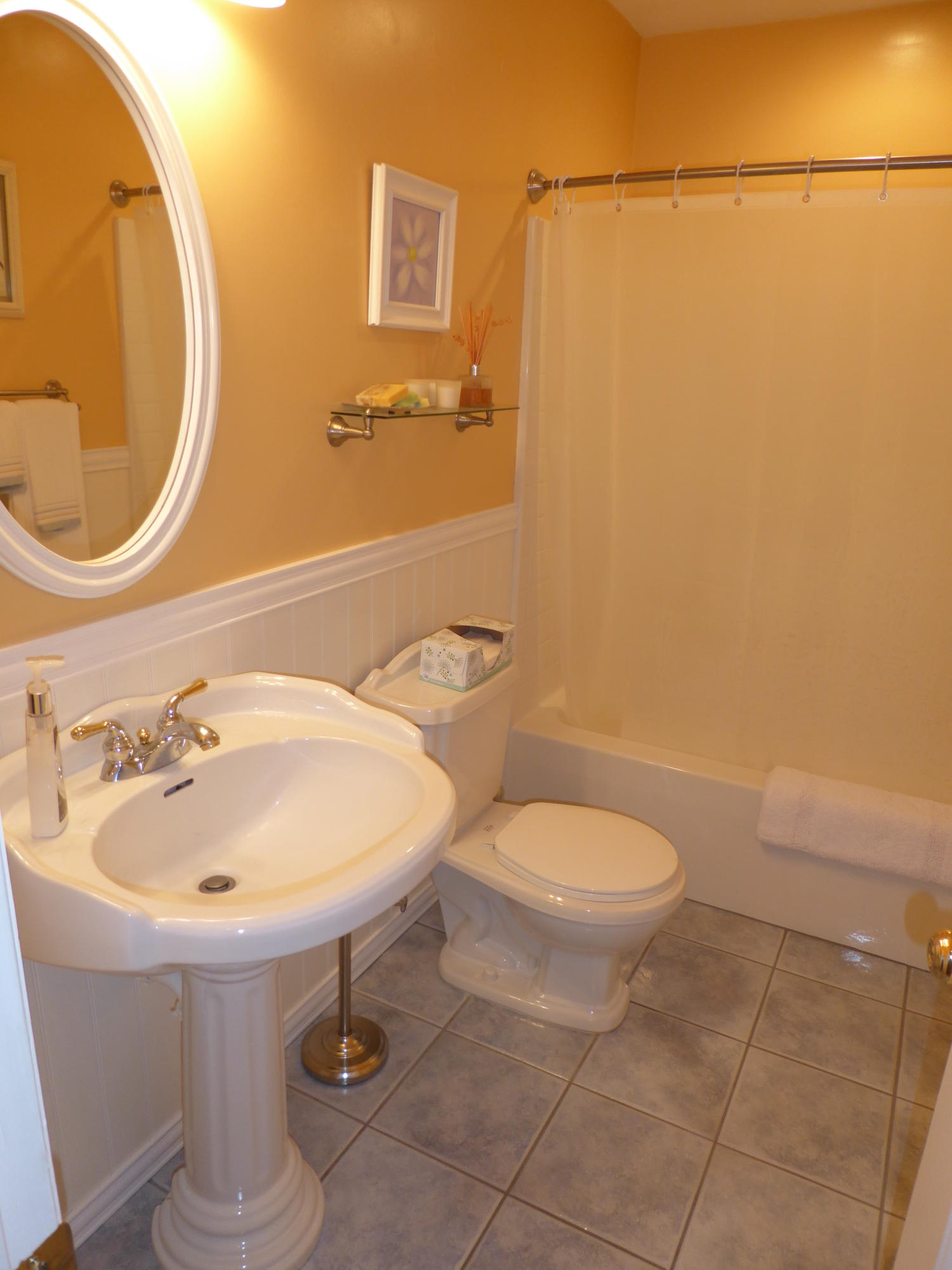 7740 Edwardsville Road Hardy, VA 24101 - Photo 20 of 92 a bathroom with a sink a toilet and a mirror