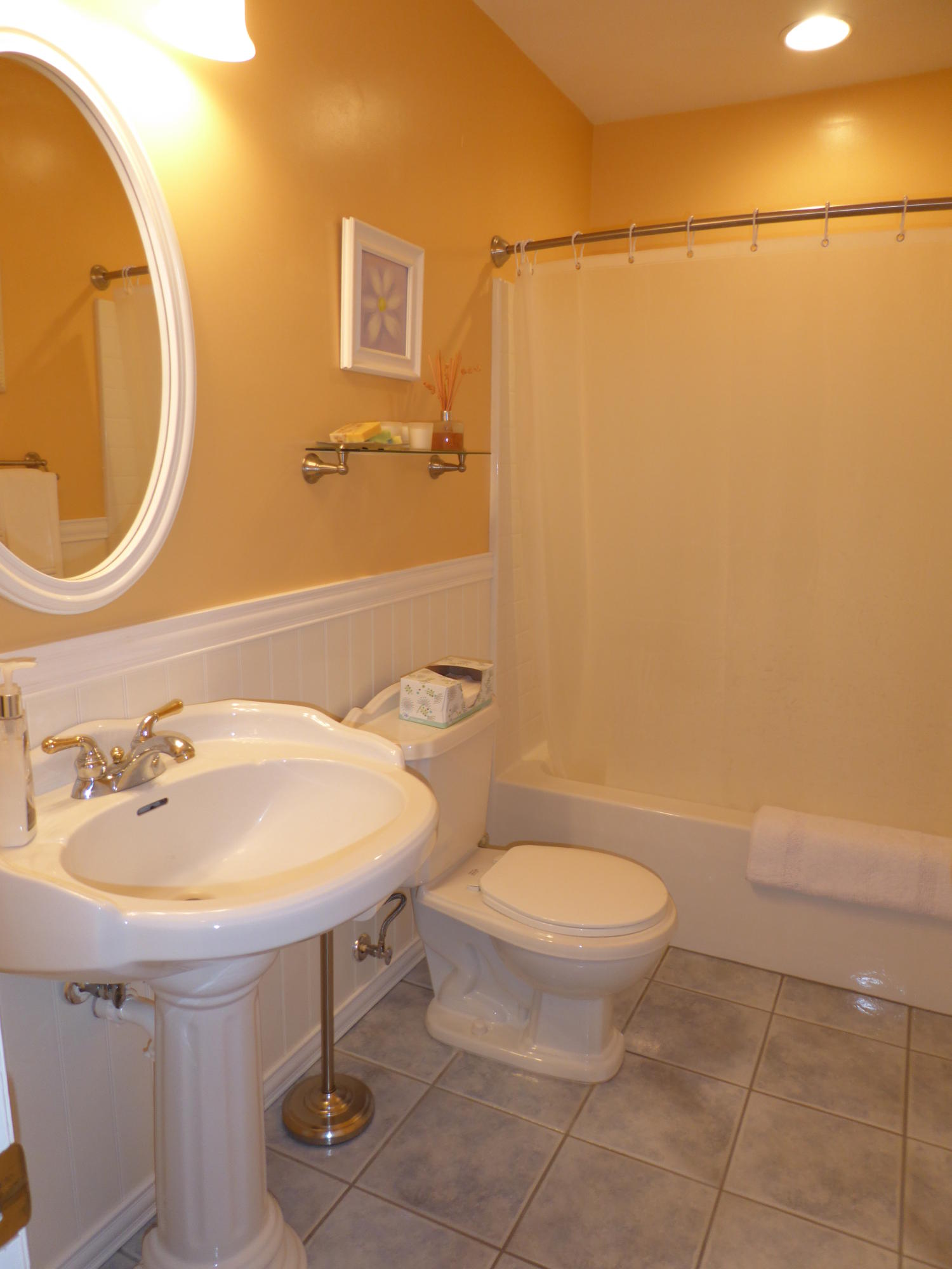 7740 Edwardsville Road Hardy, VA 24101 - Photo 56 of 92 a bathroom with a sink a toilet and mirror