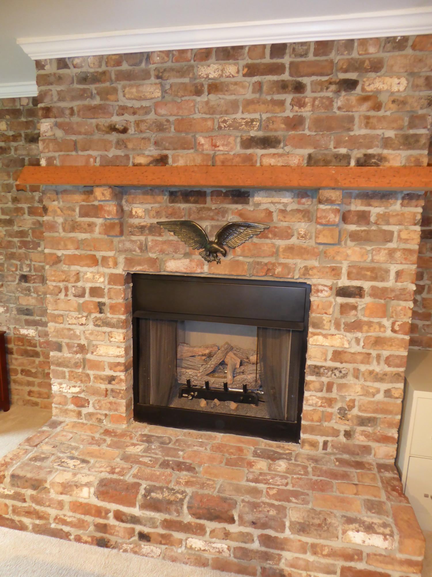7740 Edwardsville Road Hardy, VA 24101 - Photo 61 of 92 62 Lower Level Family Room Fireplace