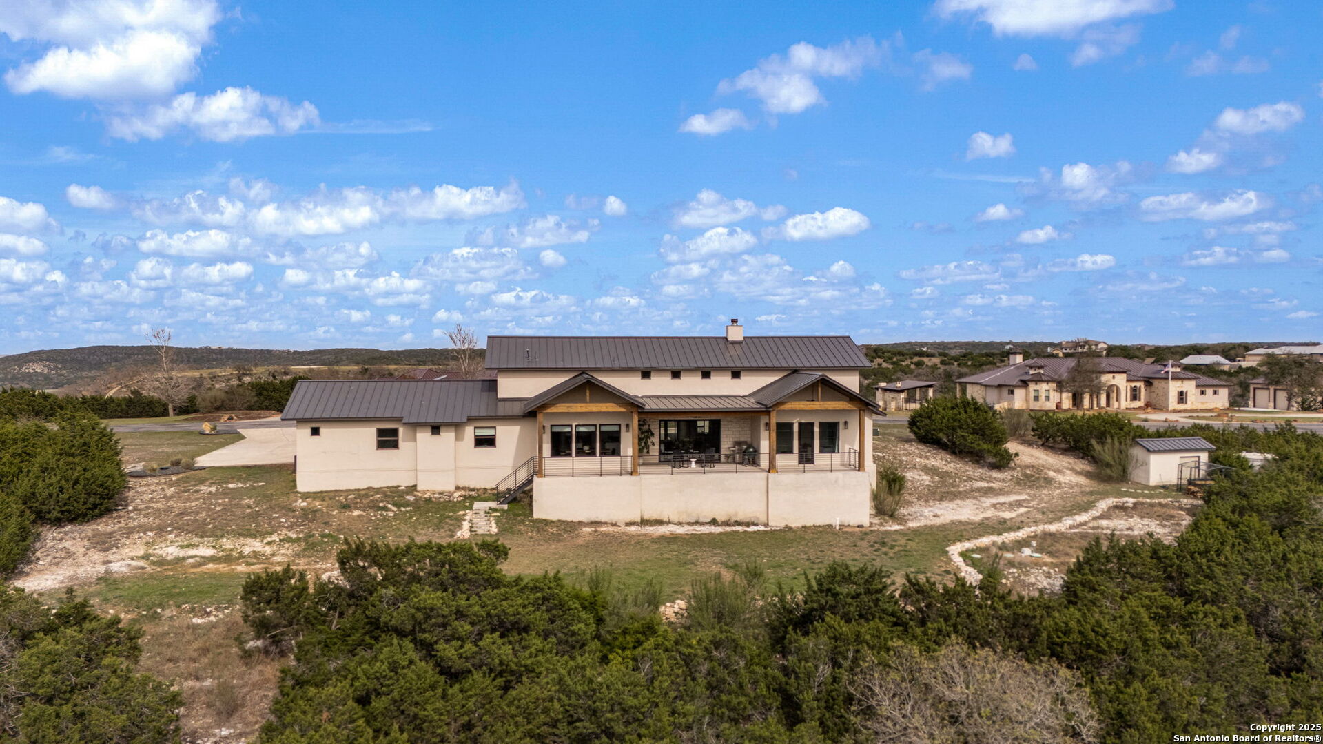 384 Blue Diamond Boerne, TX 78006 - Photo 45 of 51 a view of a house with a big yard