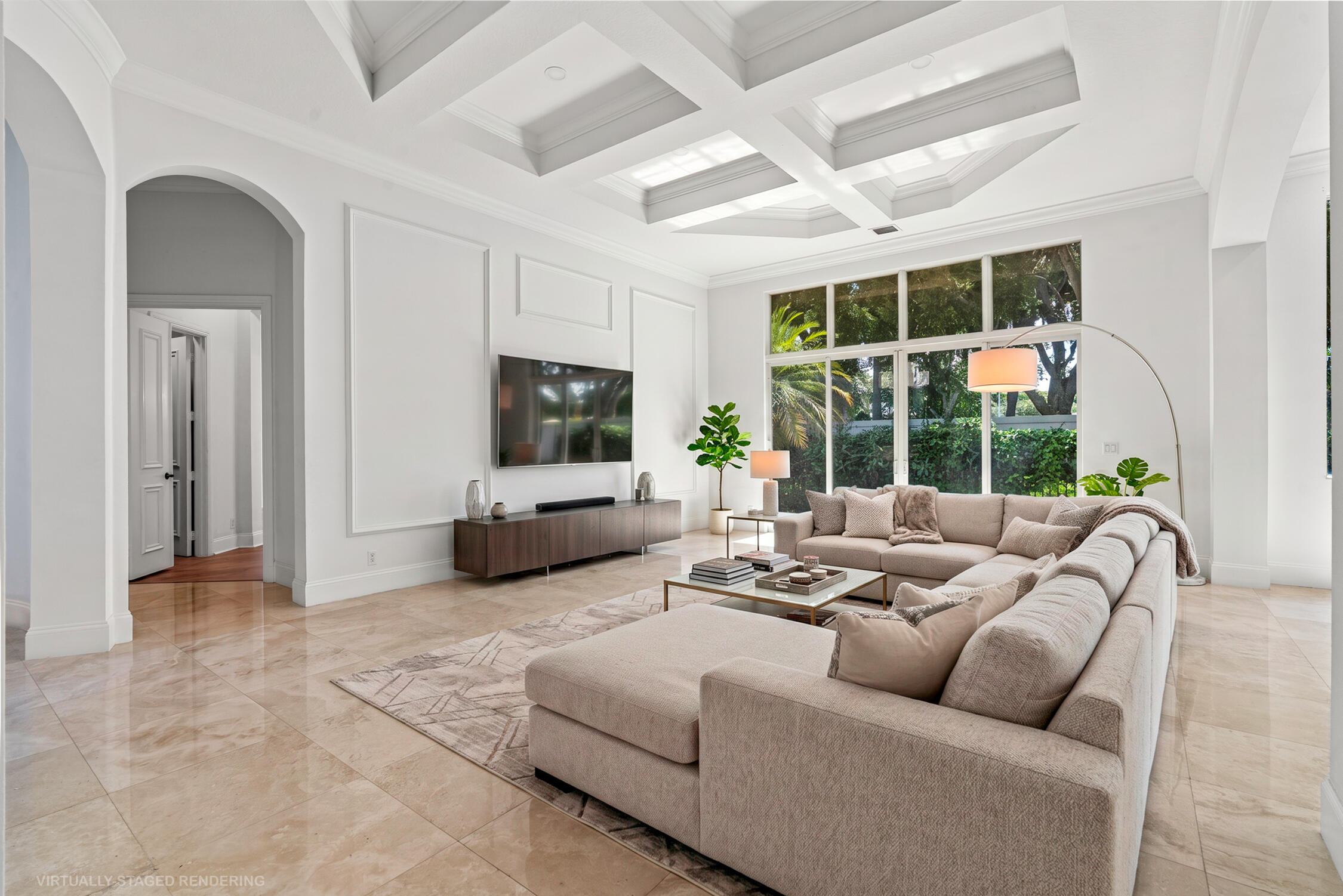 17550 Circle Pond Court Boca Raton, FL 33496 - Photo 9 of 73 Living Room - Virtually Staged
