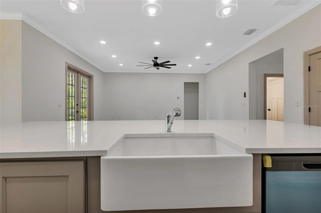 2444 Jacobs Street Port Charlotte, FL 33953 - Photo 17 of 52 a bathroom with a sink a tub and a mirror