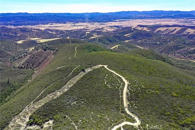 a view of a lake with a city