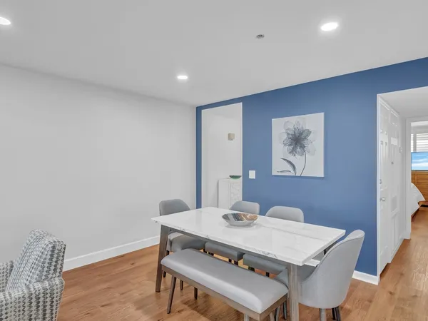 a view of a workspace with furniture