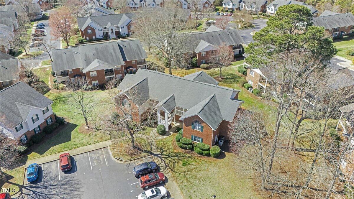 723 Renshaw Court Cary, NC 27518 - Photo 31 of 34 an aerial view of houses with outdoor space