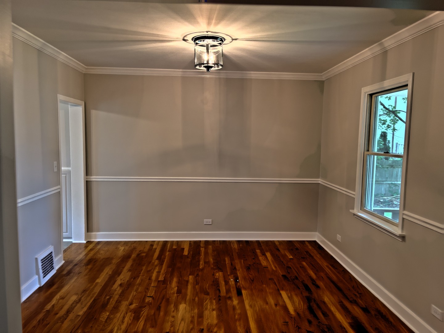 293 Scott Street Lake Forest, IL 60045 - Photo 17 of 30 a view of empty room with wooden floor and fan