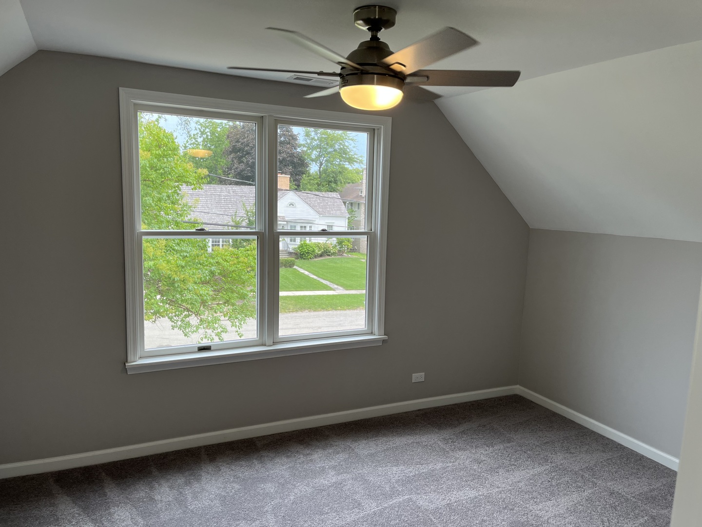 293 Scott Street Lake Forest, IL 60045 - Photo 9 of 30 an empty room with a window and a fan