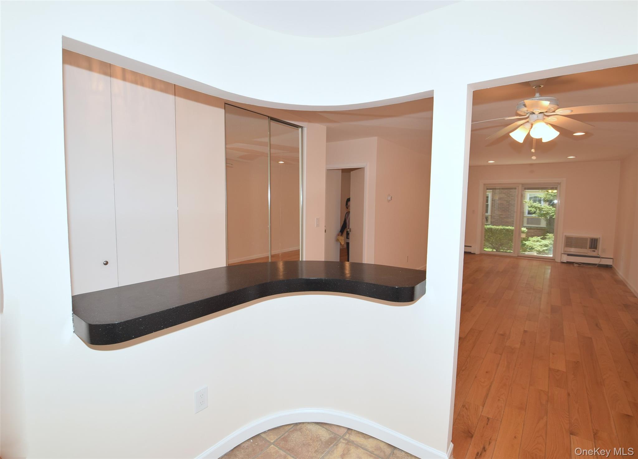 206-14 Emily Road, Unit 42L Queens, NY 11360 - Photo 6 of 14 a view of a bedroom from window