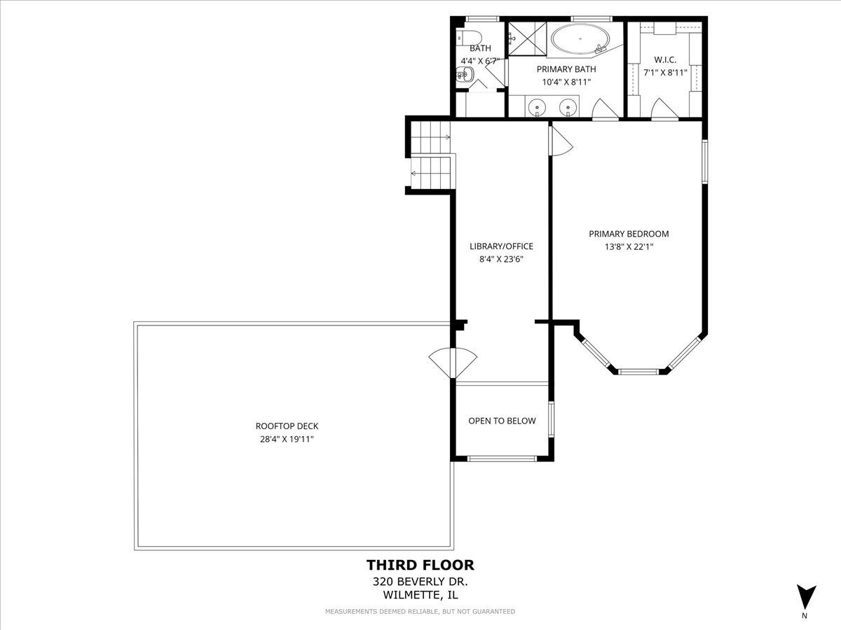 320 Beverly Drive Wilmette, IL 60091 - Photo 37 of 38 a picture of a floor plan