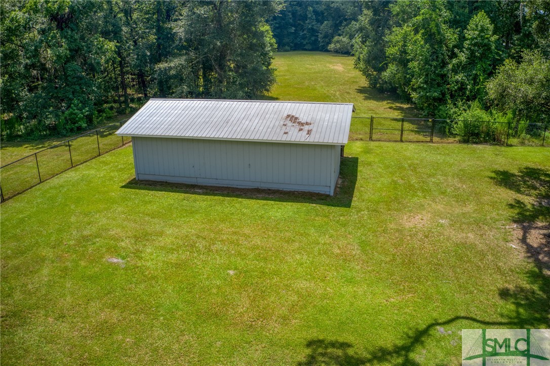 45 Perry Road Bloomingdale, GA 31302 - Photo 41 of 44 View of the barn which has 3 stalls
