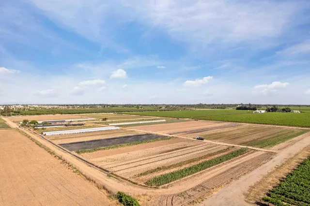 a view of an ocean and city