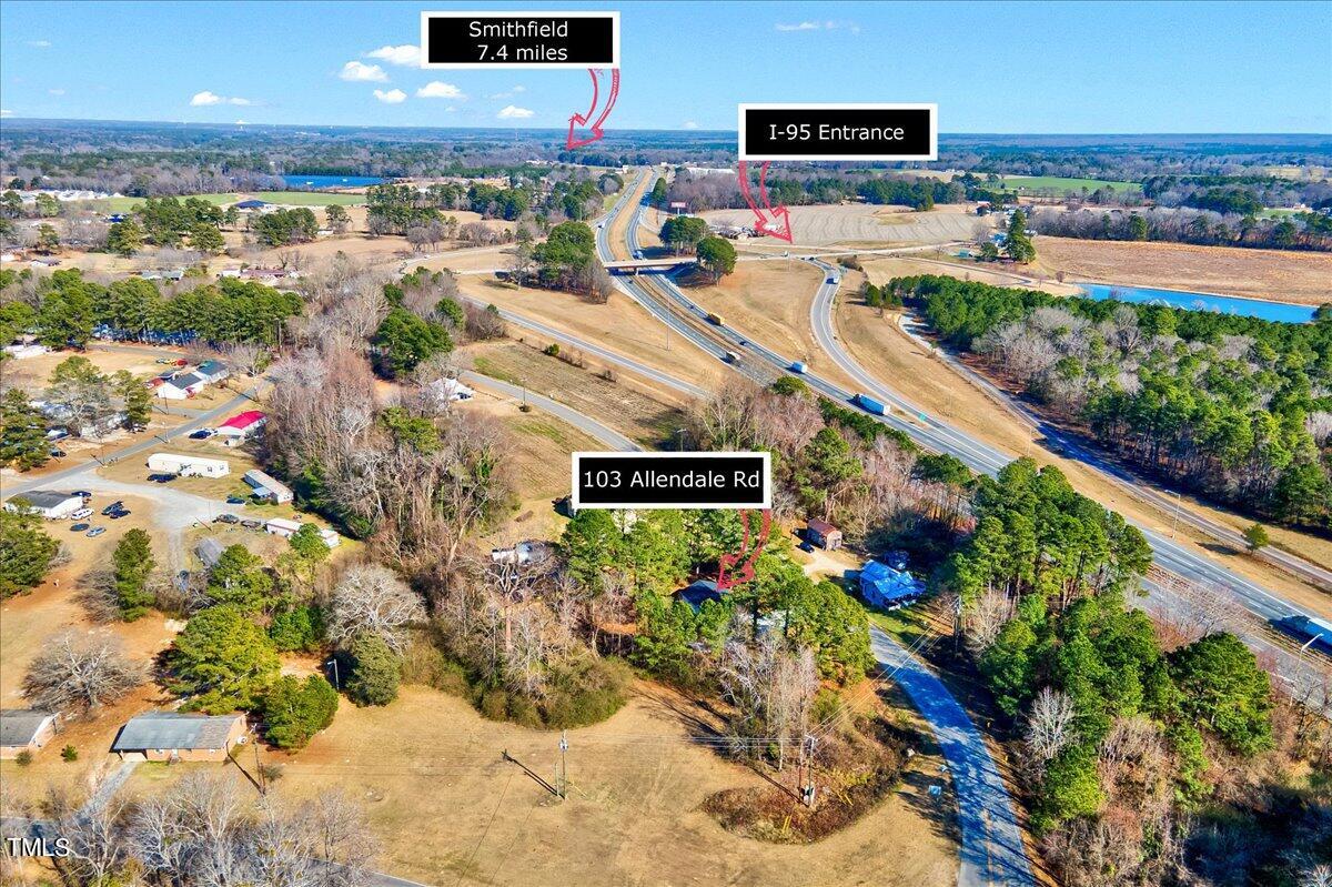 103 Allendale Road Four Oaks, NC 27524 - Photo 35 of 44 a view of a city