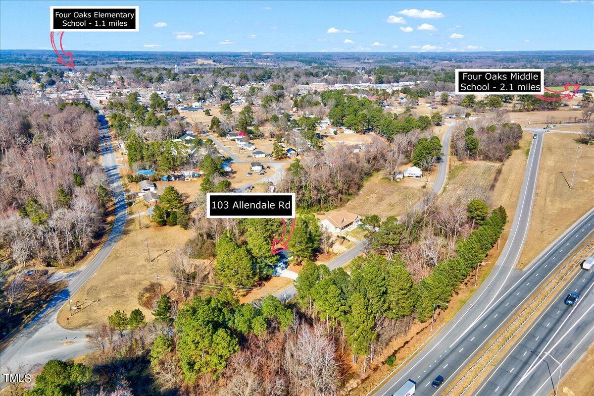 103 Allendale Road Four Oaks, NC 27524 - Photo 7 of 44 a view of a city