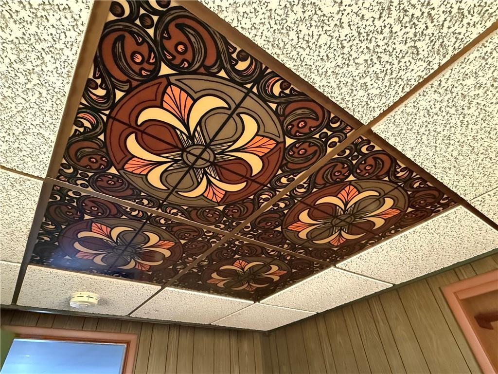 2703 20th St Extension Beaver Falls, PA 15010 - Photo 36 of 45 REAR HOME bedroom cool retro lighting