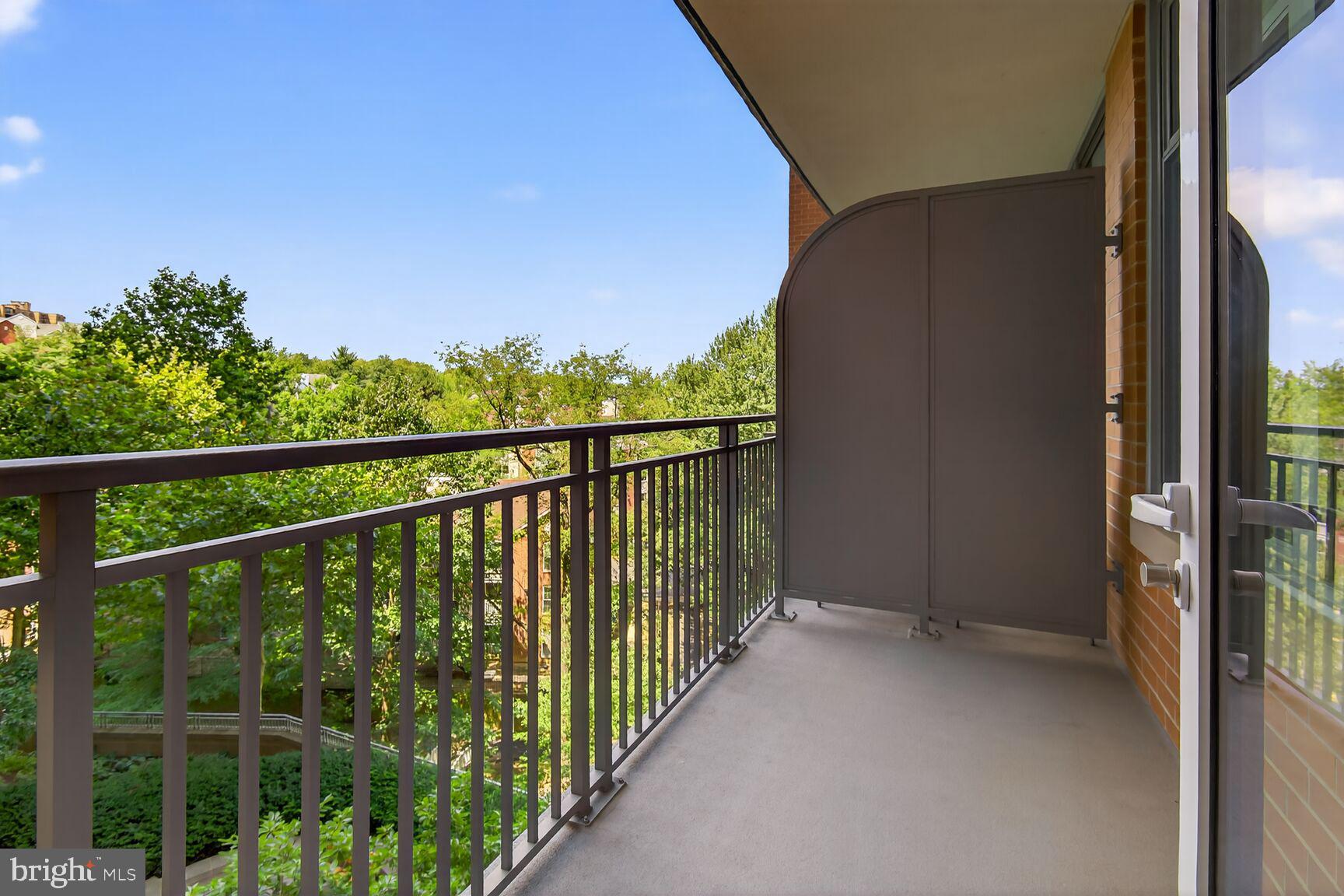 8220 Crestwood Heights Drive, Unit 418 McLean, VA 22102 - Photo 14 of 28 Open Westerly View from 418 Balcony