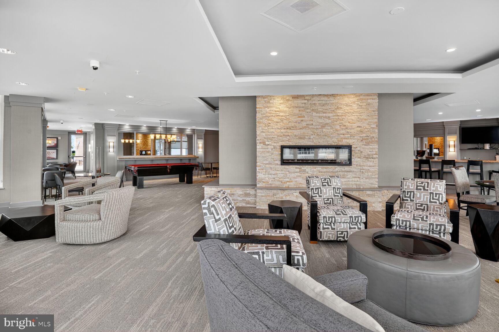 8220 Crestwood Heights Drive, Unit 418 McLean, VA 22102 - Photo 16 of 28 Renovated 18th Floor Club Room...