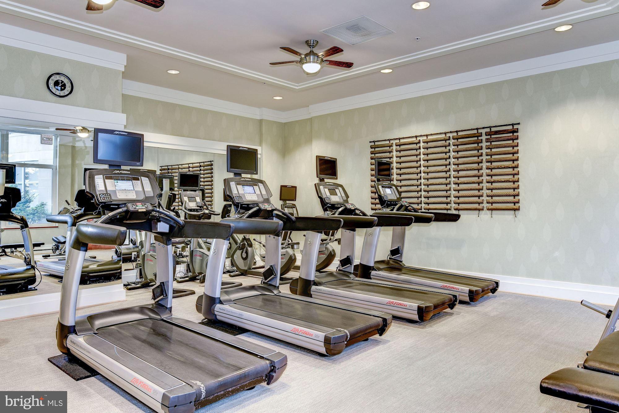 8220 Crestwood Heights Drive, Unit 418 McLean, VA 22102 - Photo 26 of 28 Exercise Room on 1st Floor