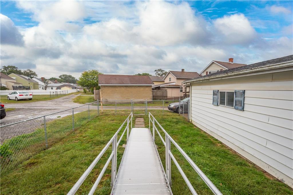 330 Main Street Richeyville, PA 15358 - Photo 22 of 28 a view of balcony with two chairs and a table