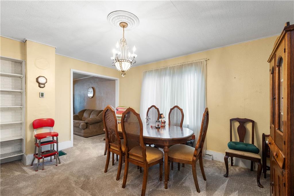 330 Main Street Richeyville, PA 15358 - Photo 6 of 28 a dining room with furniture and chandelier