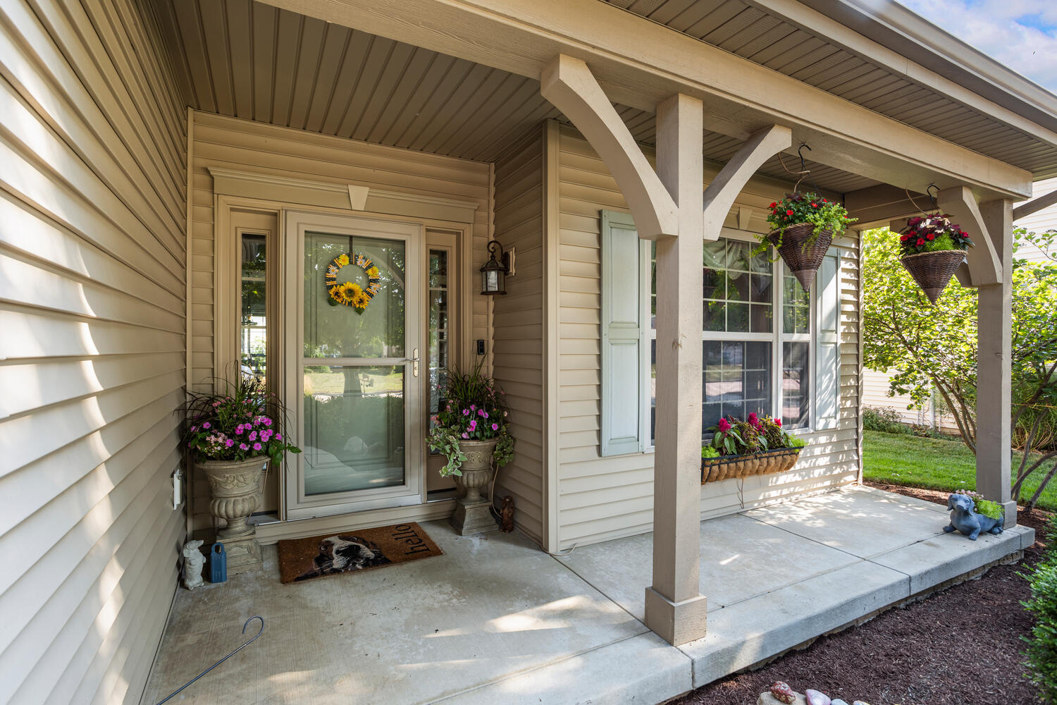 4712 Watermark Drive Champaign, IL 61822 - Photo 4 of 8 a view of a porch with seating space