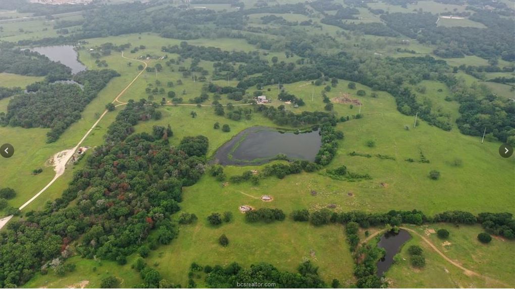 4342 B Dobrovolny Road Bryan, TX 77807 - Photo 2 of 6 Aerial view of a portion of the 328+/- acre tract