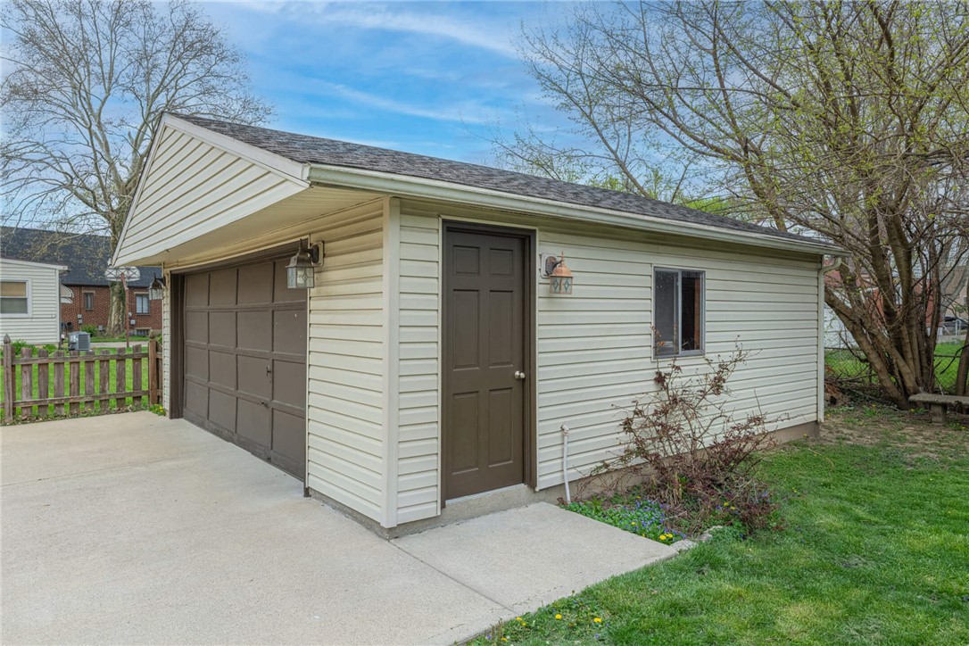 1012 Hampshire Road Dayton, OH 45419 - Photo 37 of 39 This garage offers convenient parking and easy access, complemented by a neat side yard.