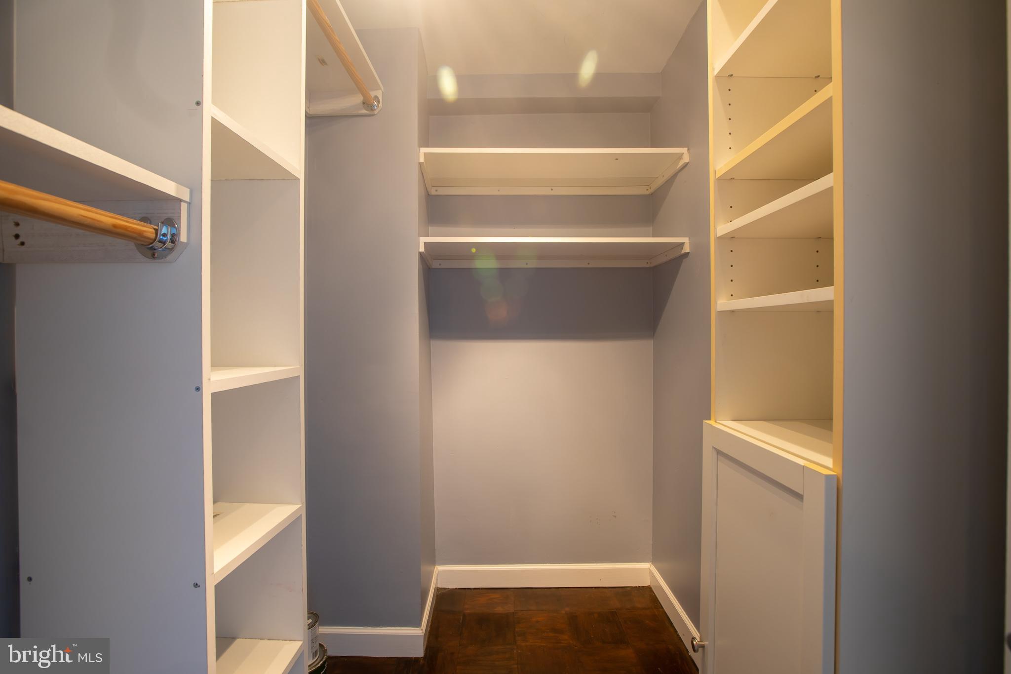 2829 Connecticut Avenue Northwest, Unit 505 Washington, DC 20008 - Photo 13 of 17 a view of walk in closet with empty racks
