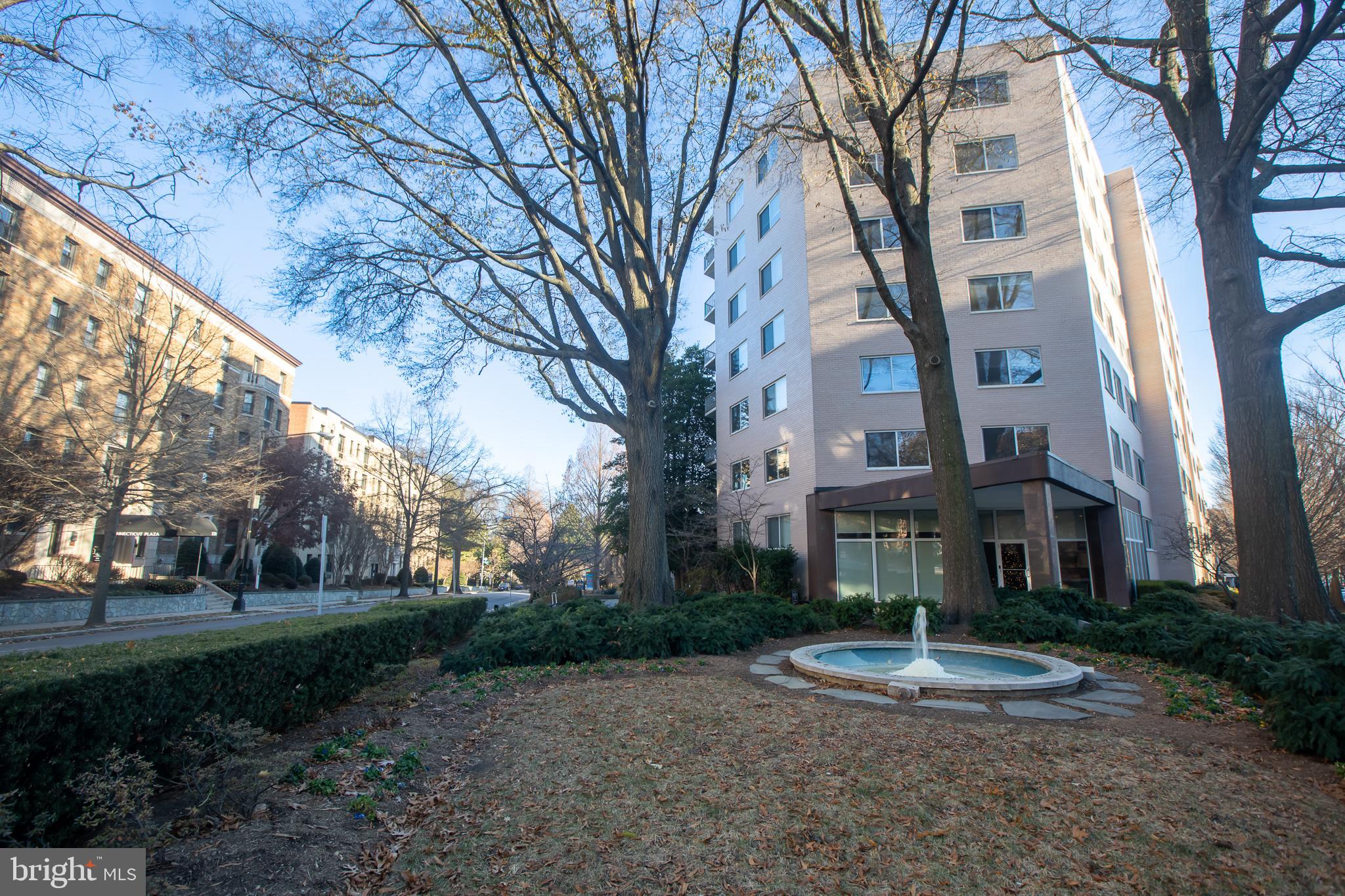 2829 Connecticut Avenue Northwest, Unit 505 Washington, DC 20008 - Photo 2 of 17 a view of a yard in front of a building
