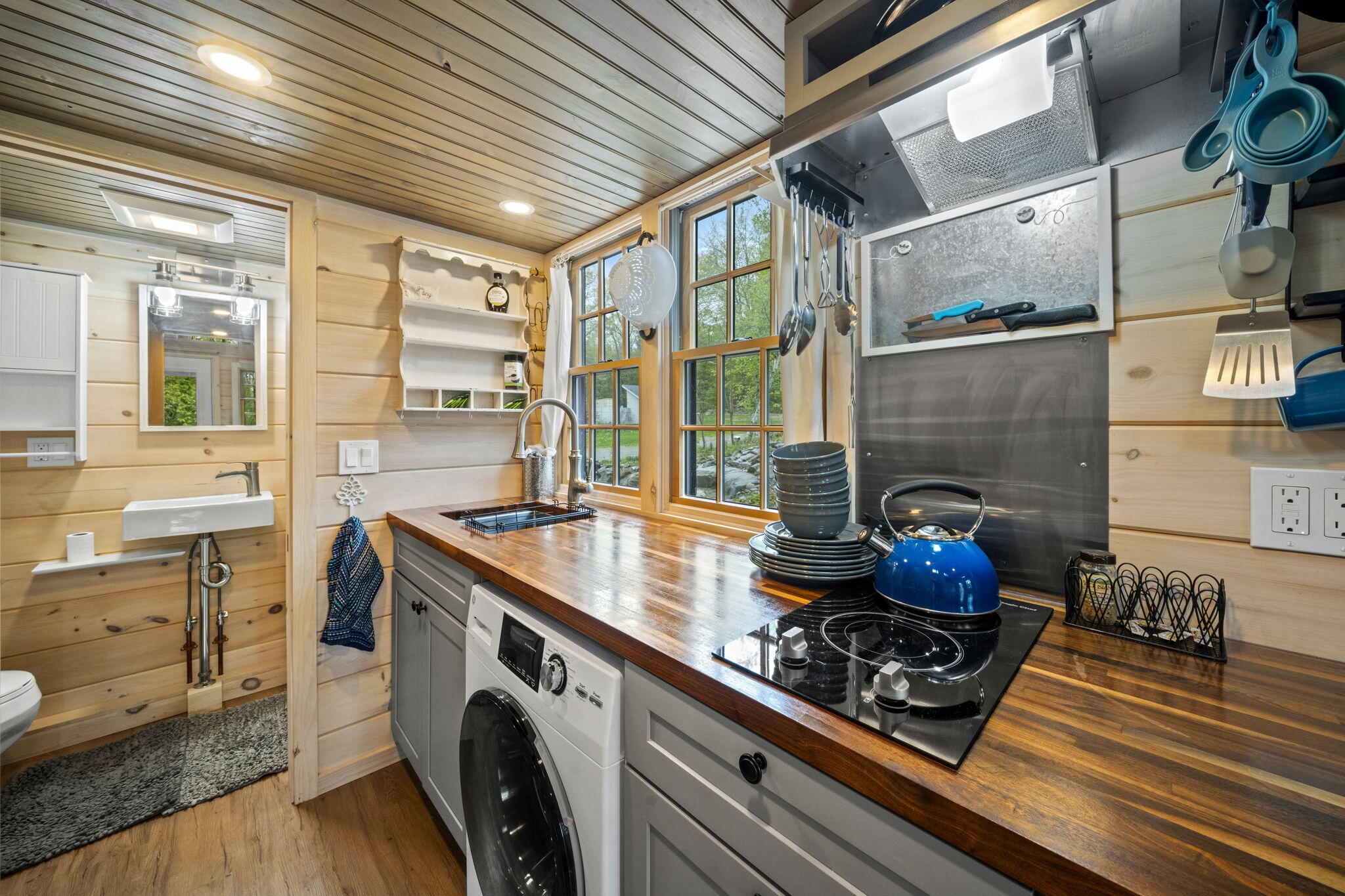 1773 Hudson Road Hudson, ME 04449 - Photo 17 of 61 Interior of Tiny Home - Kitchen